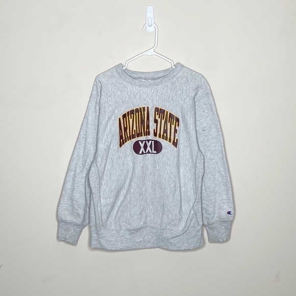 Vintage 80s Champion Reverse Weave Crewneck Arizona State - Picture 1 of 7